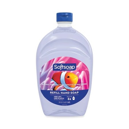 Colgate-Palmolive Softsoap, LIQUID HAND SOAP REFILLS, FRESH, 50 OZ 45993EA